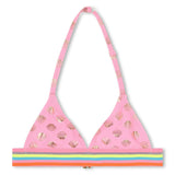 Pink Seashell Print Bikini