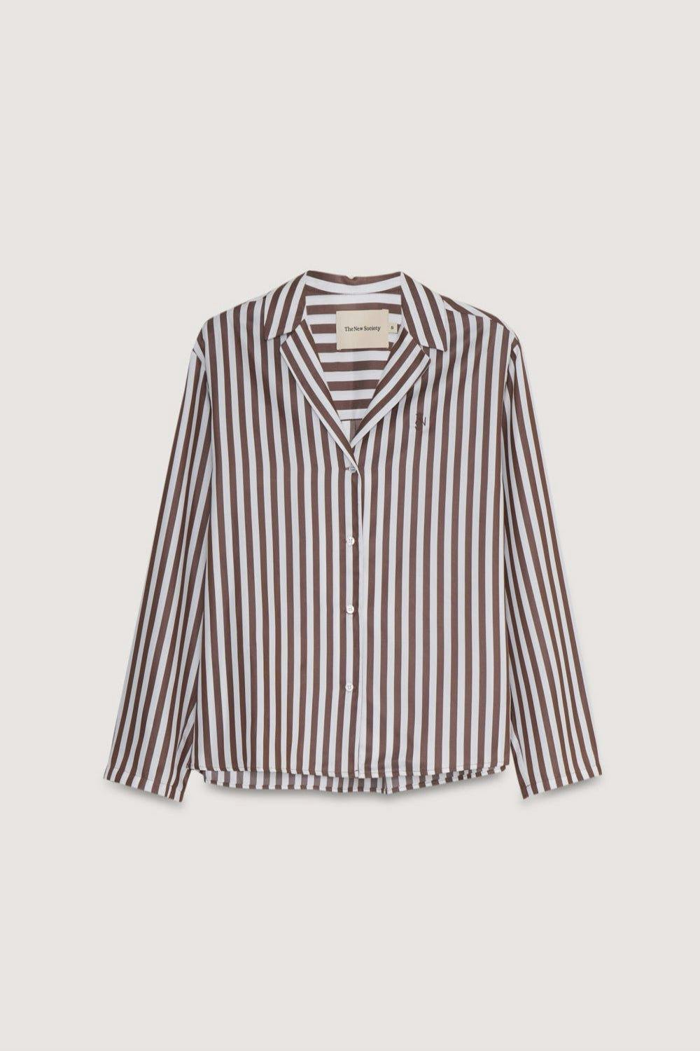 Anika Woman Shirt Roast Stripes