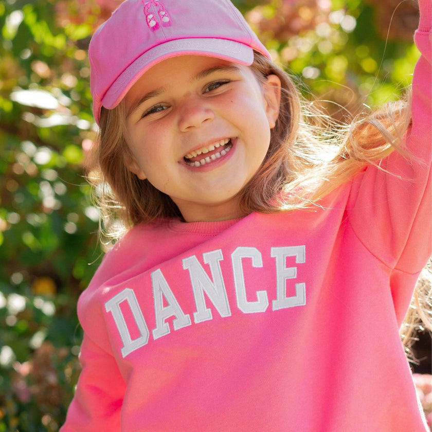 Ballet Slippers Bow Baseball Hat (Baby/Toddler, Youth)