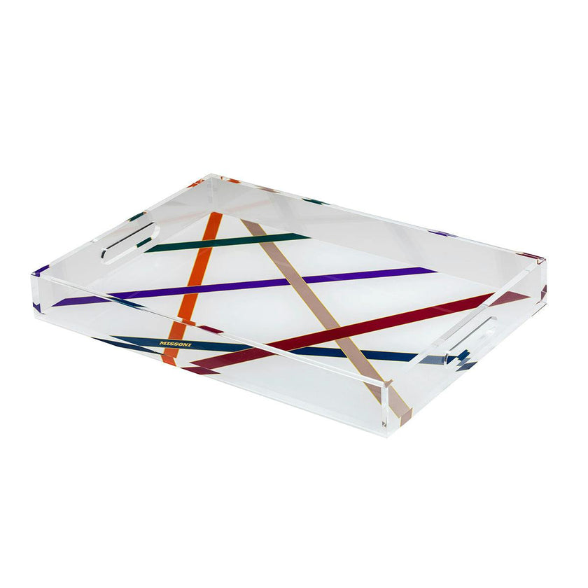 Tray NASTRI MULTICOLOR Large 12 x 18 in