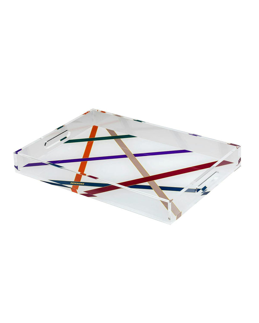 Tray NASTRI MULTICOLOR Large 12 x 18 in
