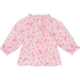 BONTON Floral Stripes Reina Baby Blouse