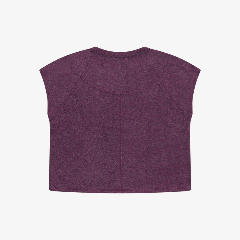 Tenly Hacci Jersey Sleeveless Raglan Tee