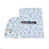 Sugar Cookies Bamboo Swaddle & Beanie Set