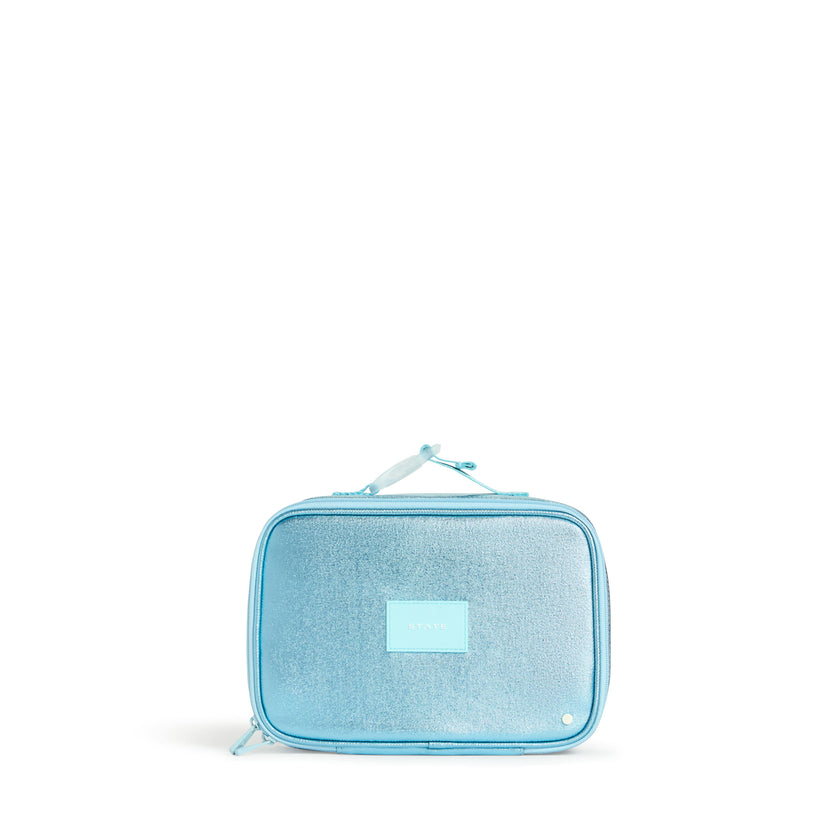 Rodgers Lunch Box, Blue Metallic