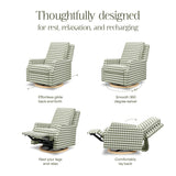 Crewe Recliner and Swivel Glider