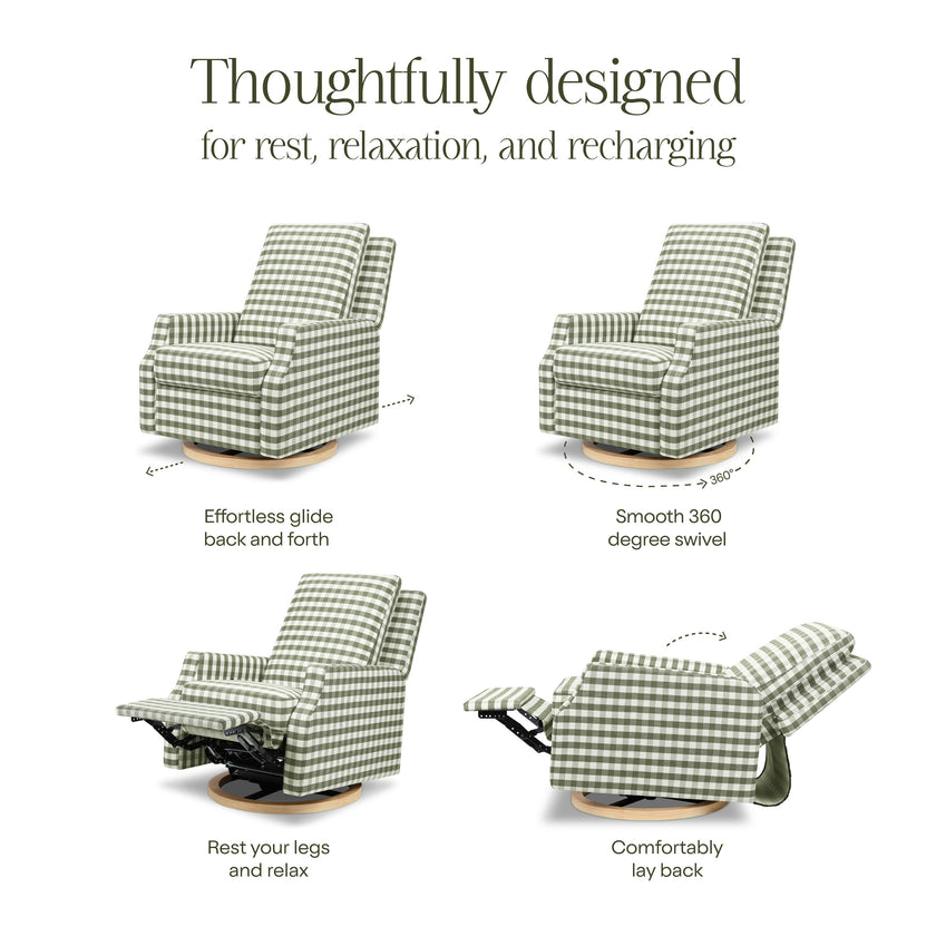 Crewe Recliner and Swivel Glider