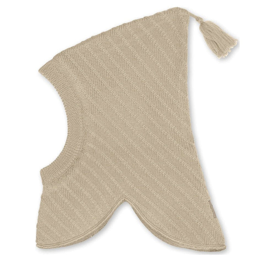 MINI A TURE MATJUEL Fleece Lined Hood - Savannah Tan