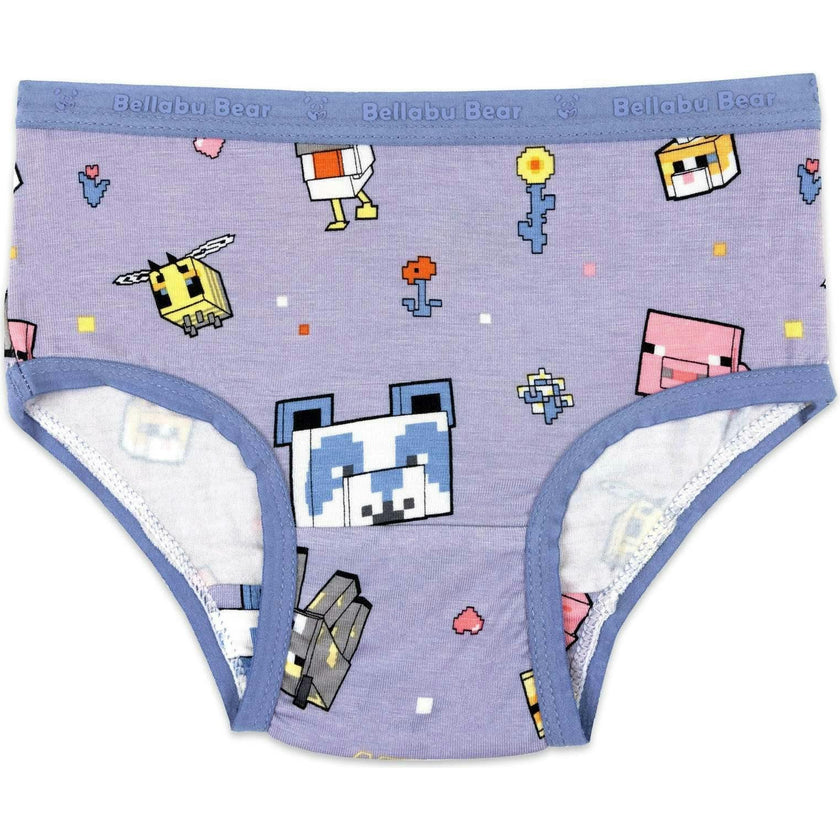 Minecraft Bamboo Girls' Underwear 7-Pack