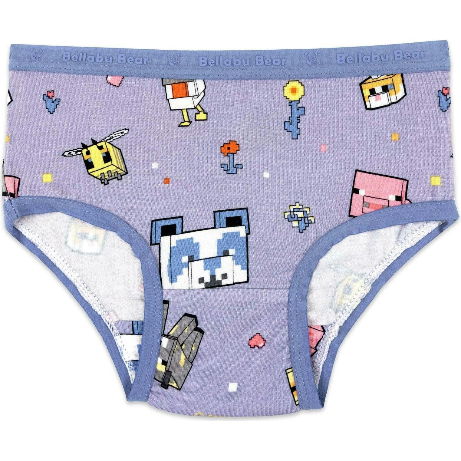 Minecraft Bamboo Girls' Underwear 7-Pack
