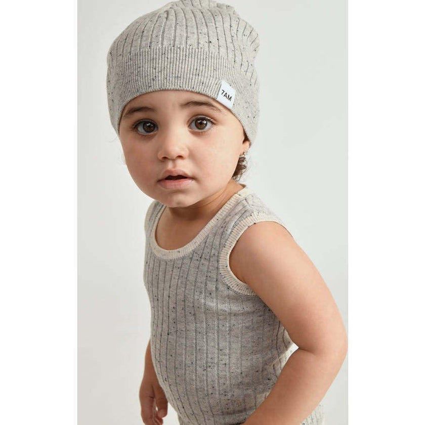 Baby Hug Me Ribbed Contrast Trim Tank Top