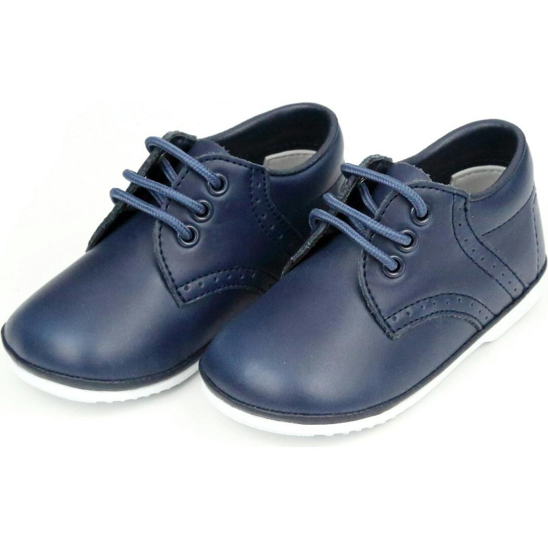 James Waxed Leather Lace Up Shoe (Baby)