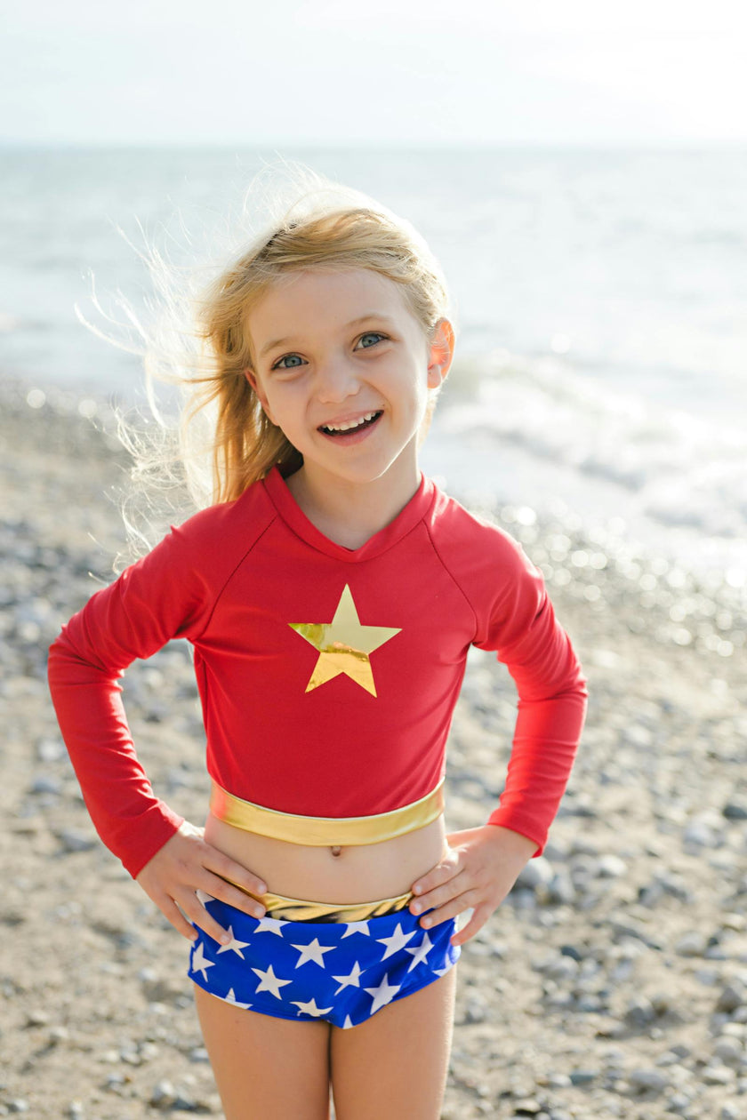 Girl Power Swim Suit