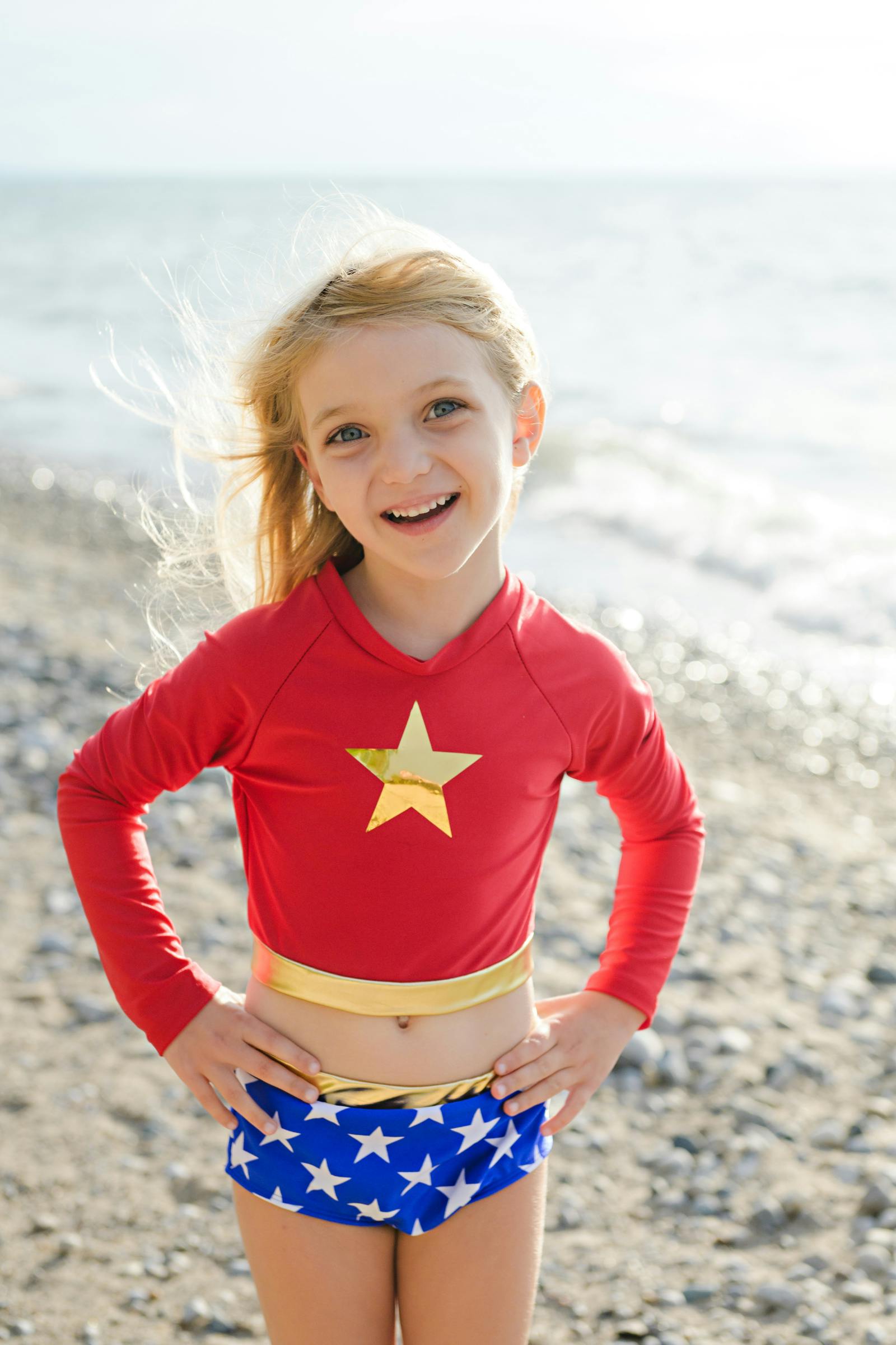 Girl Power Swim Suit