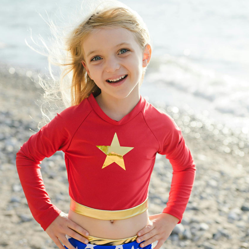 Girl Power Swim Suit
