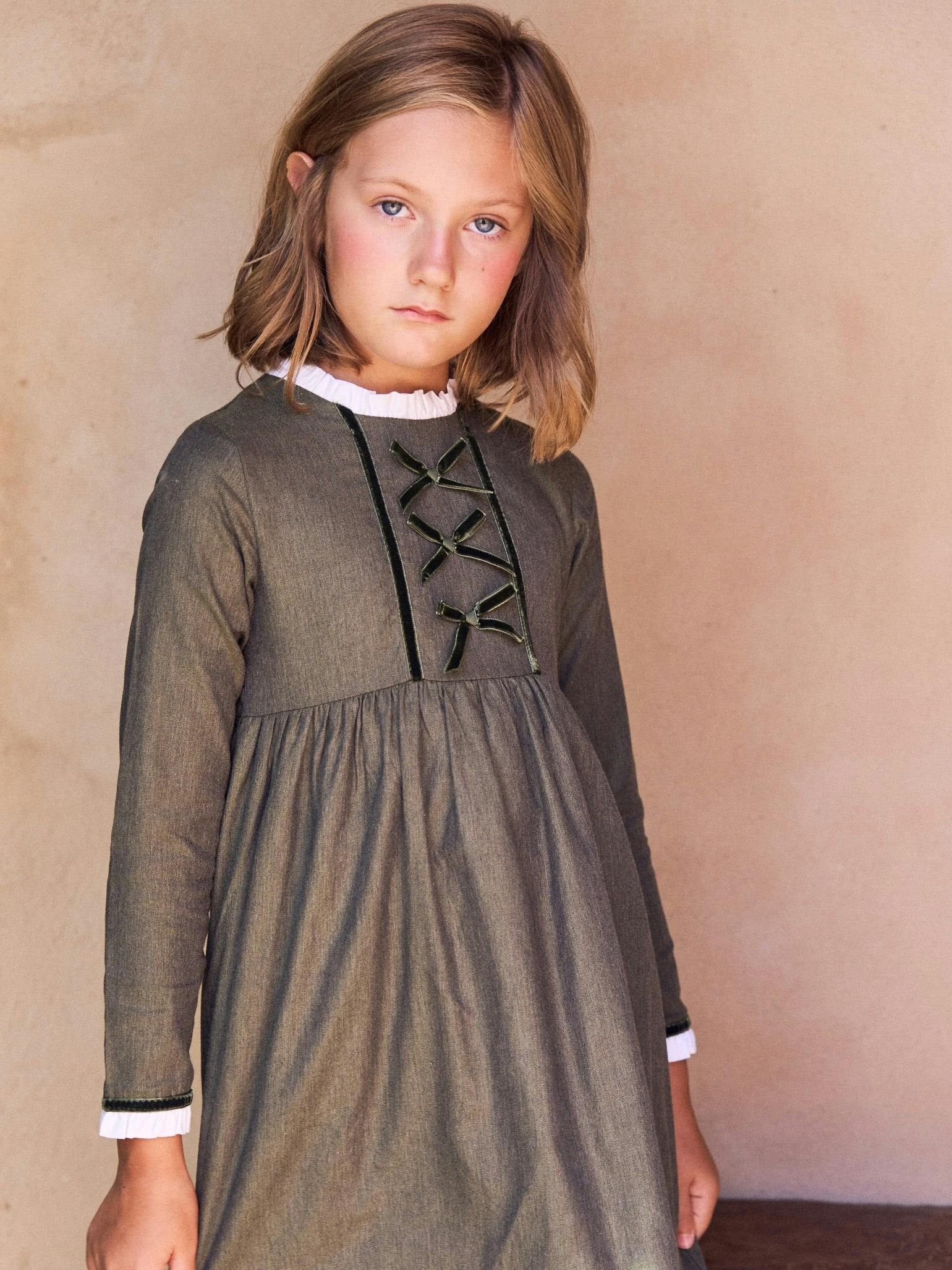 Green Rosita Girl Dress