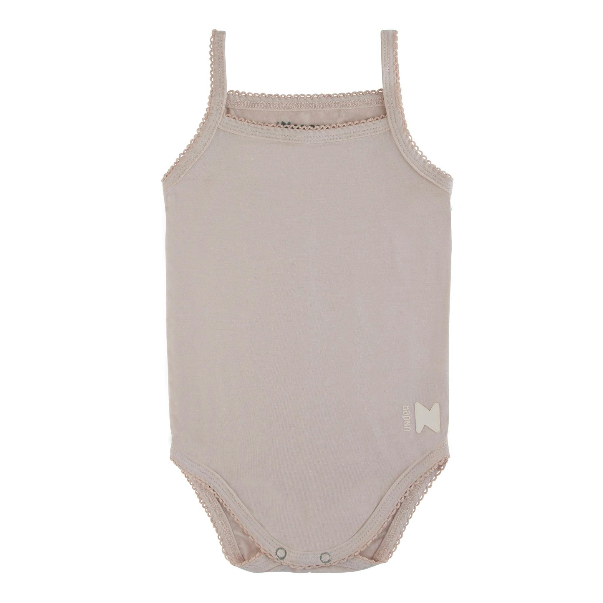 Bamboo Cotton Girls Tank Bodysuits