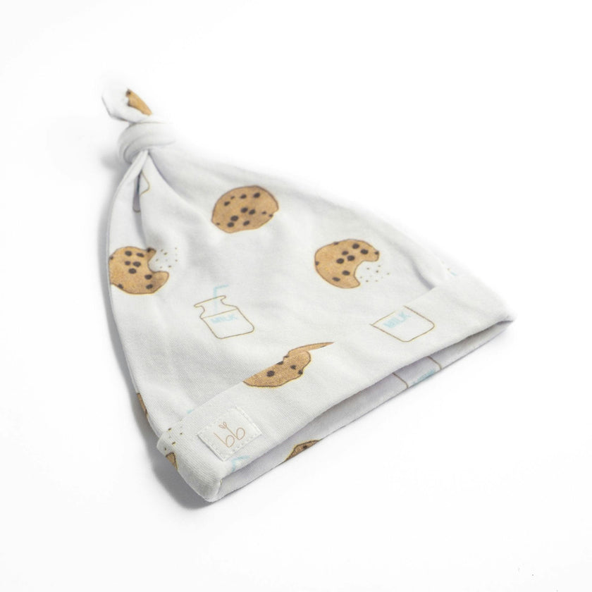 Bamboo Muslin Swaddle Blanket & Topknot Set