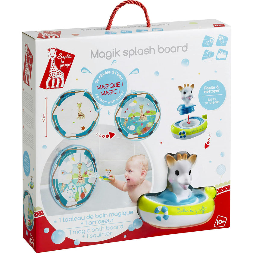 Magic Splash Board Appears with Water