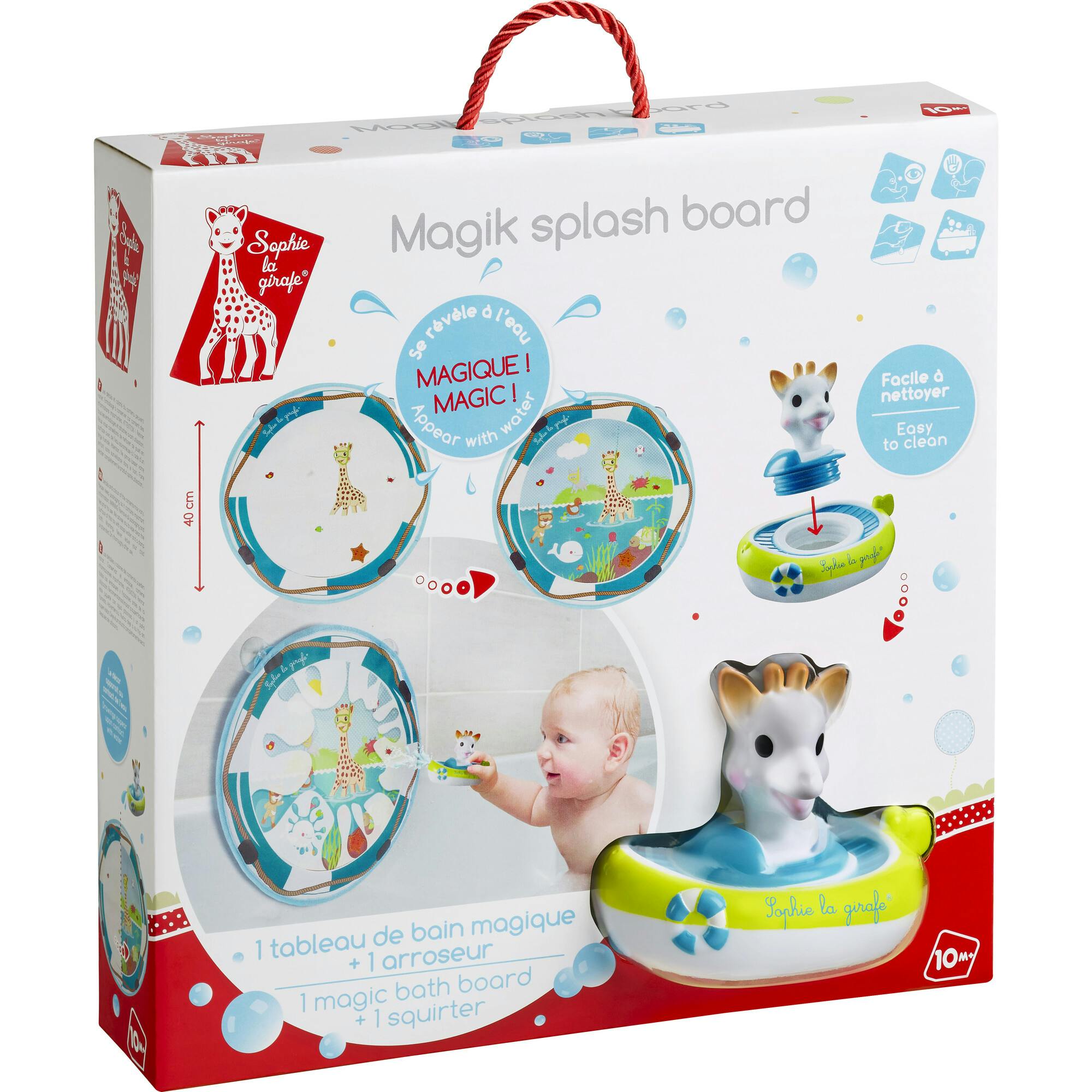 Magic Splash Board Appears with Water