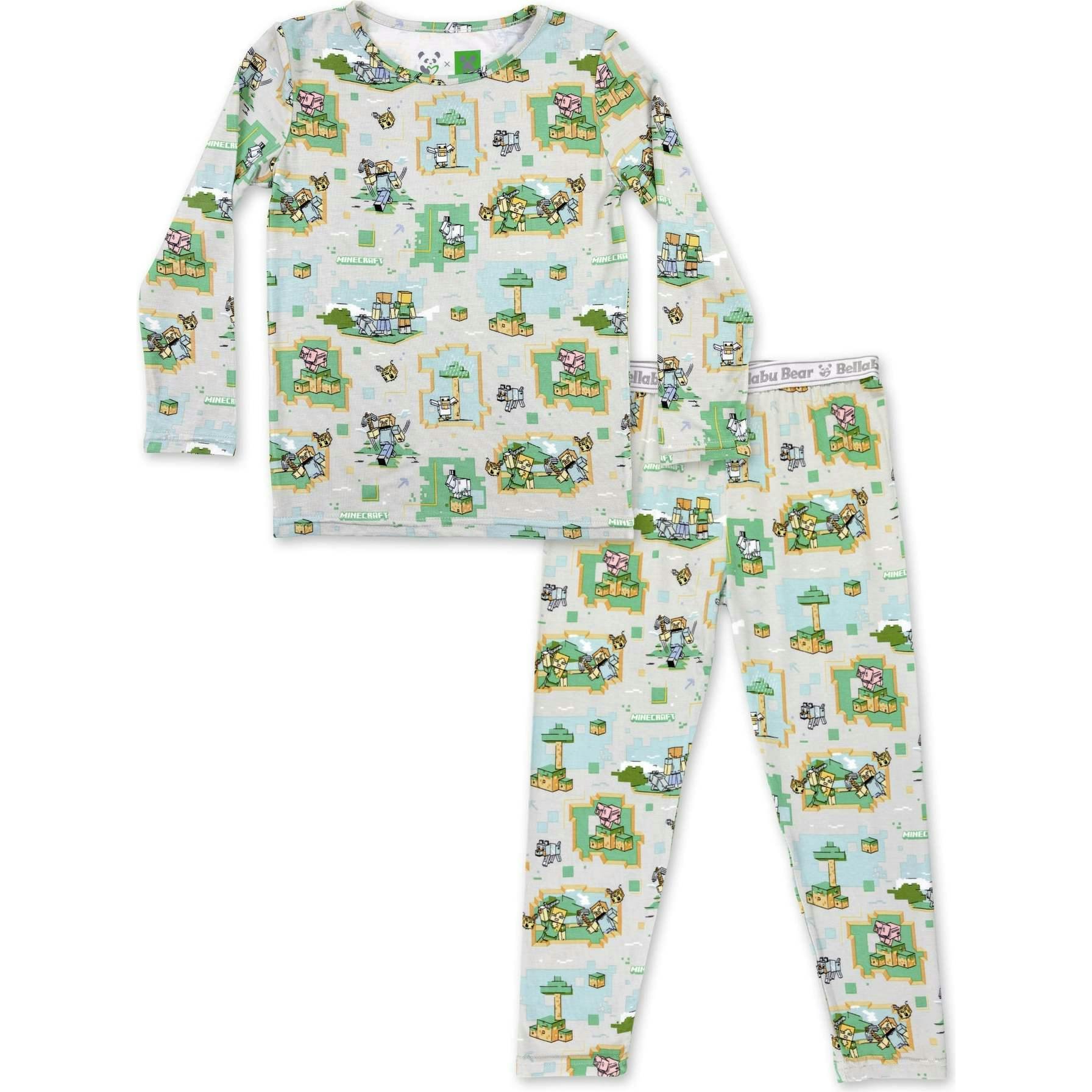 Minecraft Overworld Dreams Kids Pajamas