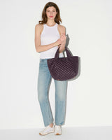 Raisin Small Metro Tote Deluxe