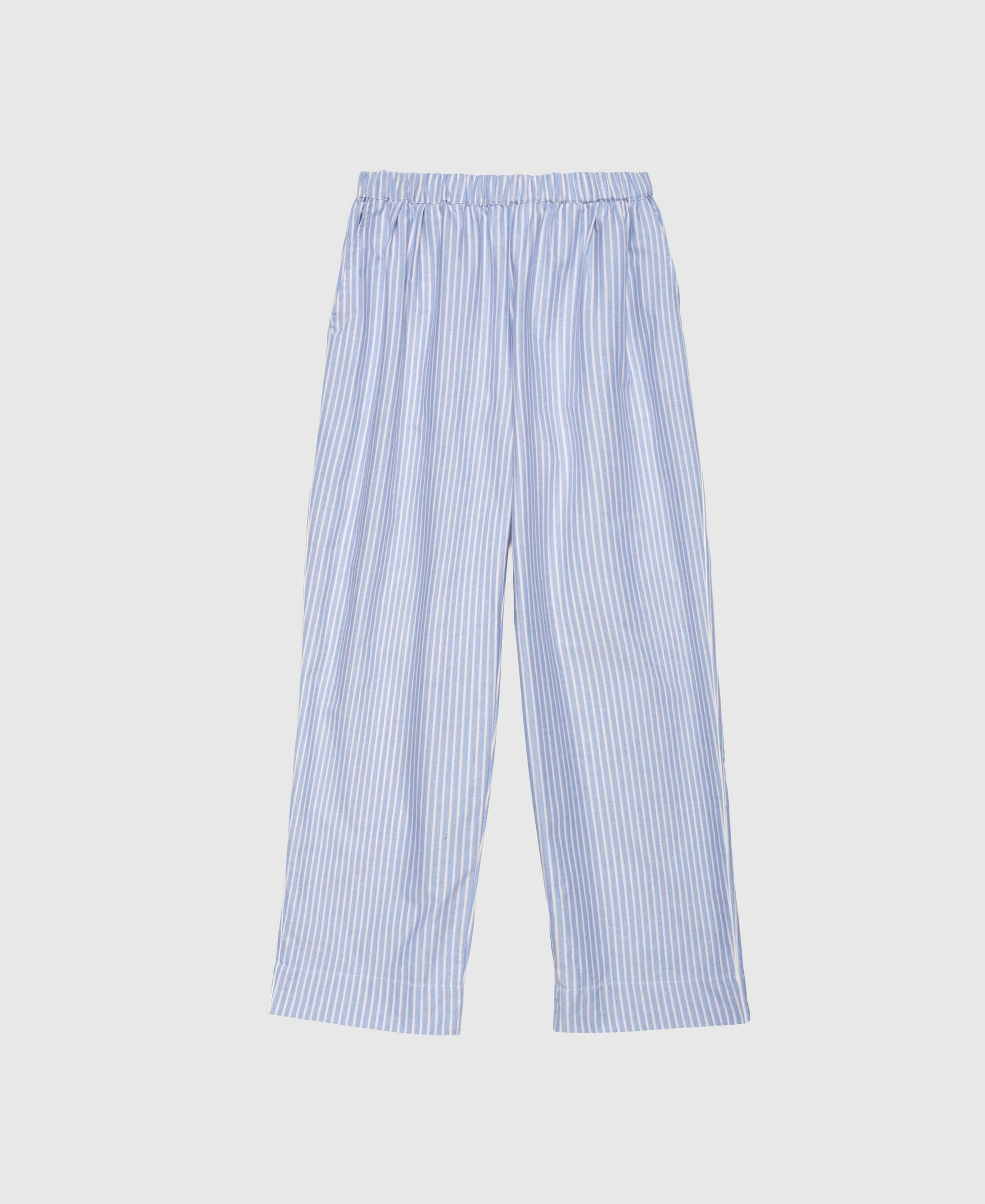Adult Friday Pant in Oxford Blue Stripe