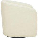Monroe Faux Shearing Swivel Tub Chair
