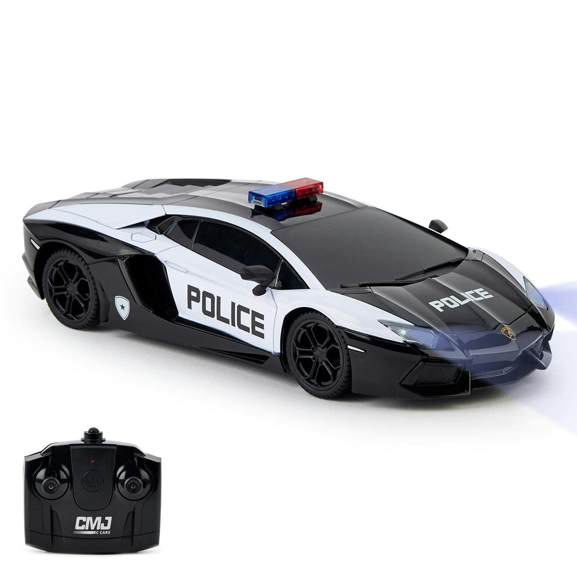 CMJ RC Car: Lamborghini Aventador LP700-4 - Police Car