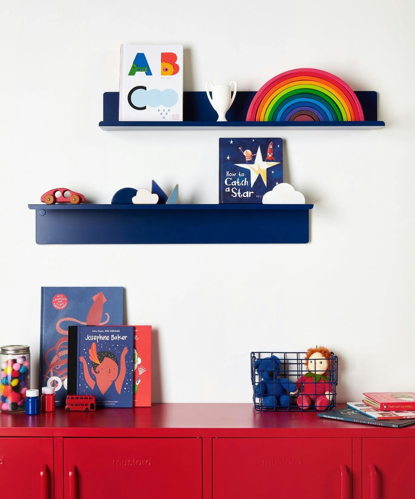 The Ledge in Navy - Large