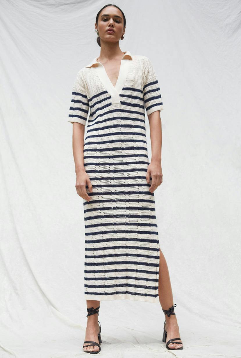 EMMIE STRIPE DRESS