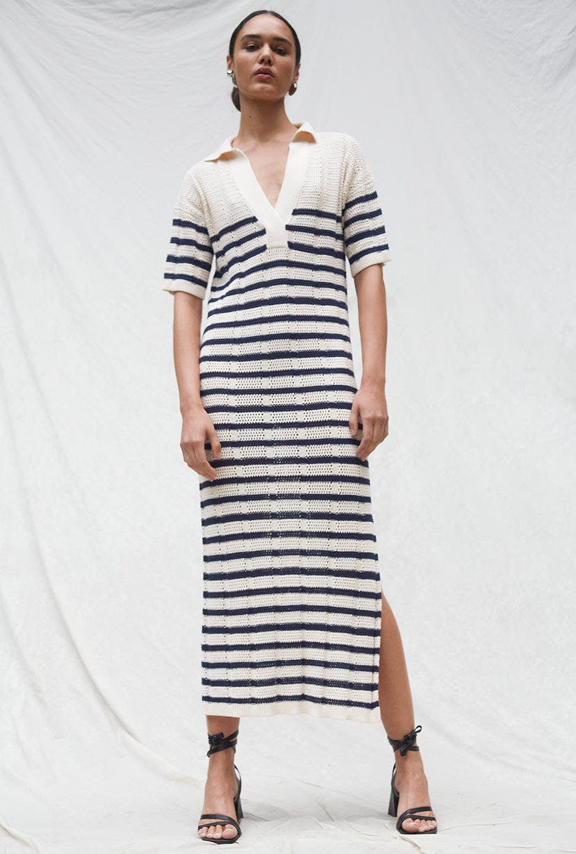 EMMIE STRIPE DRESS