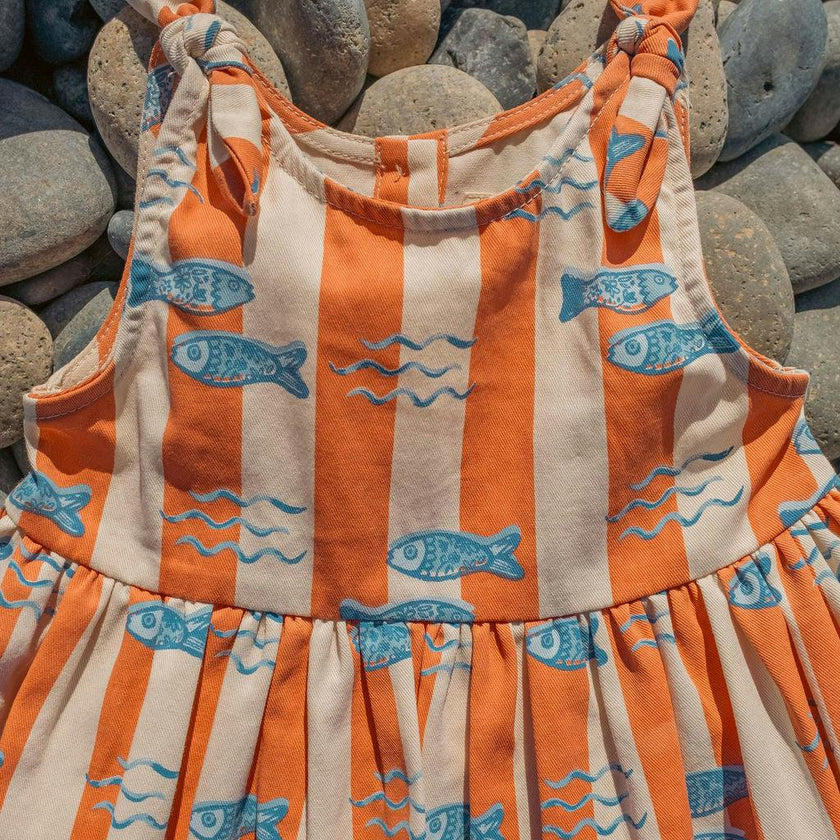 Isola Romper in Fiori di Mare
