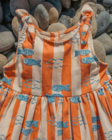 Isola Romper in Fiori di Mare