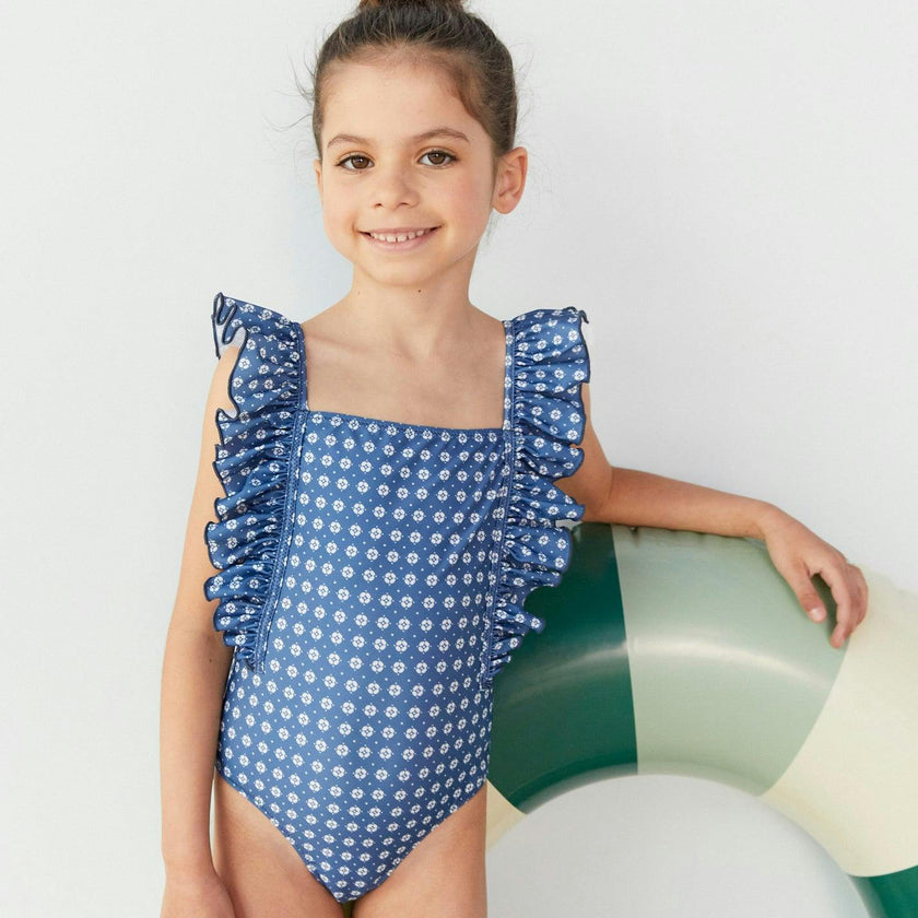 Girls' Ruffle Swimsuit