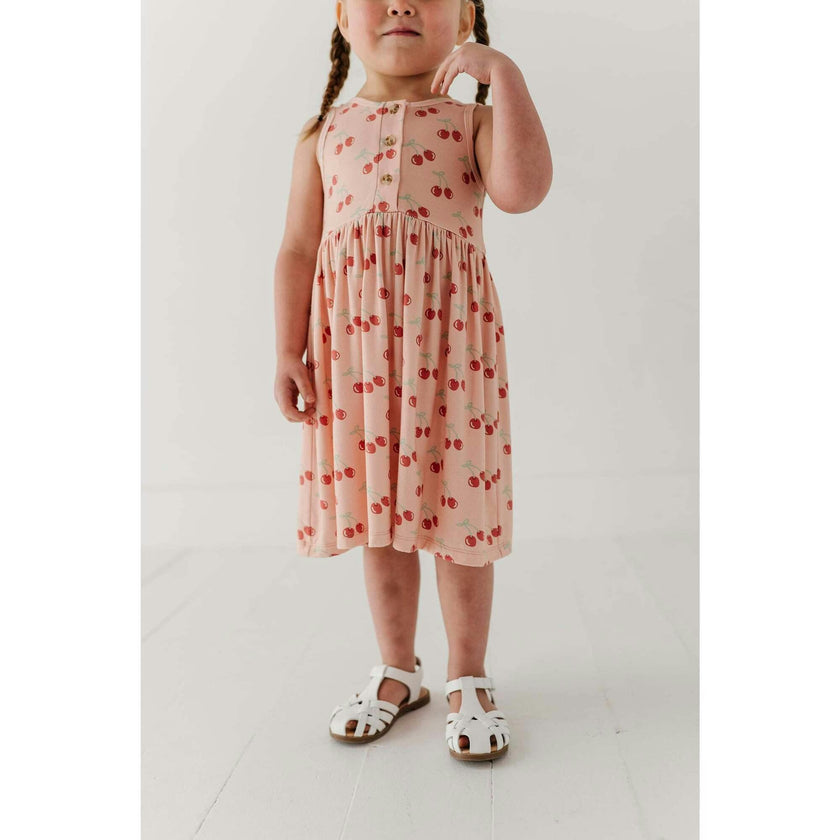 Girl's Henley Tank Dress