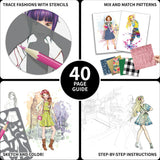 Petit Picasso: Fashion Studio - Learn To Be A Fashion Designer Activity Kit