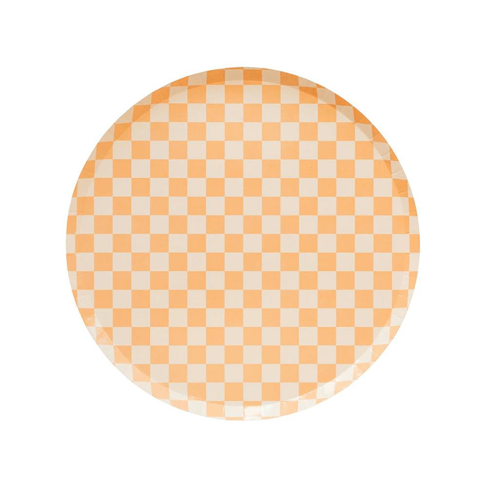 Check It! Peaches & Cream Dessert Plates