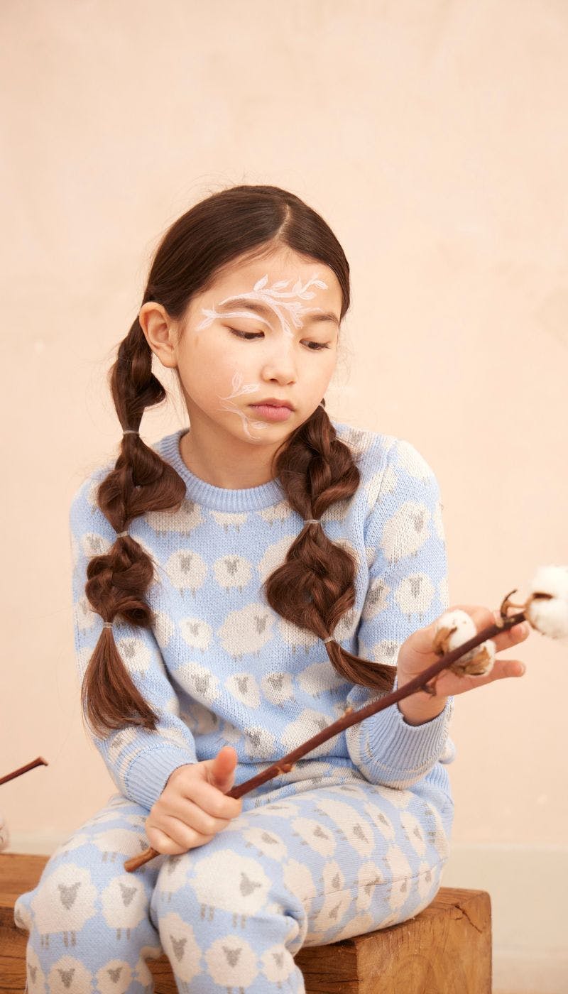 Little Bo Peep Jumper | Sky