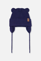 Baby Knit Hat Navy Blue