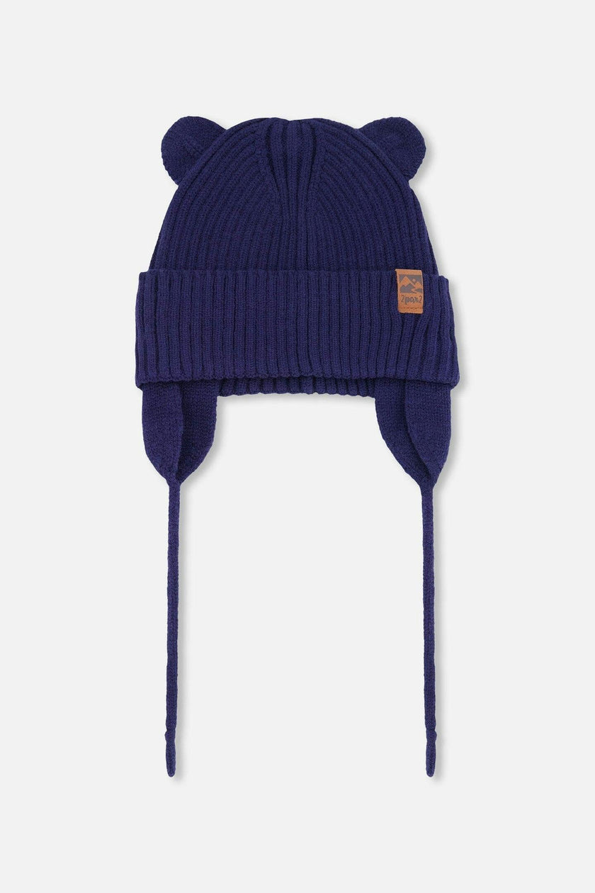 Baby Knit Hat Navy Blue