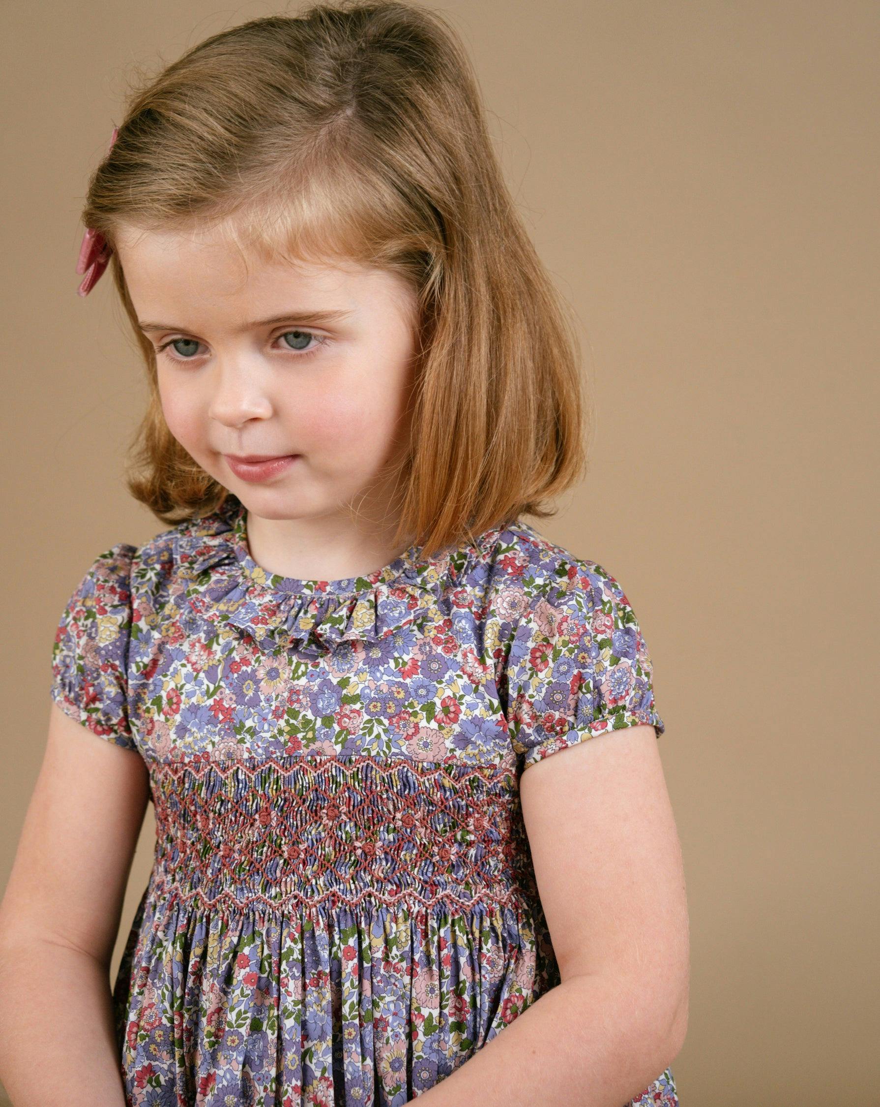 Moohren Dress Green/Pink Liberty