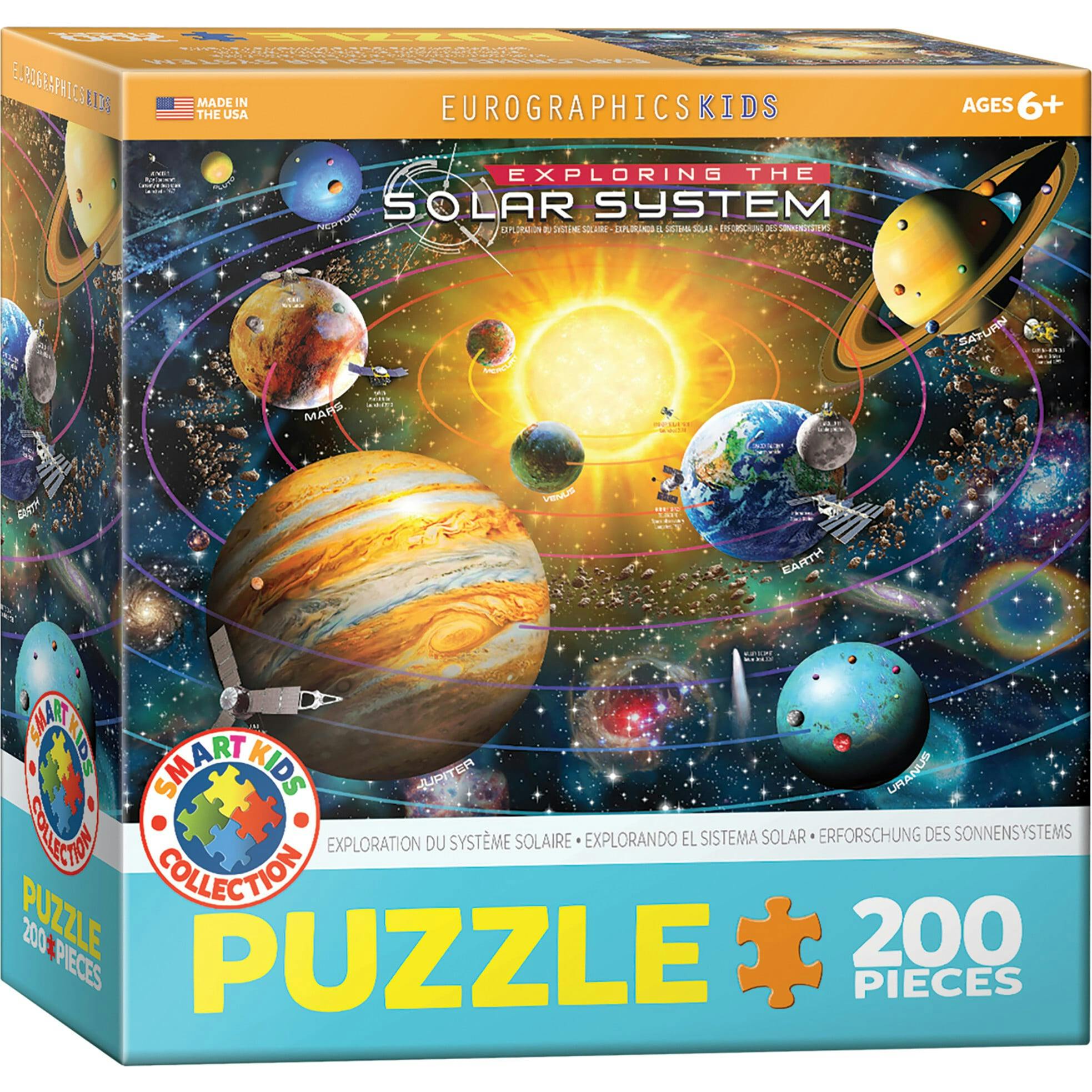 Smart Kids: Exploring the Solar System - 200 pc Puzzle