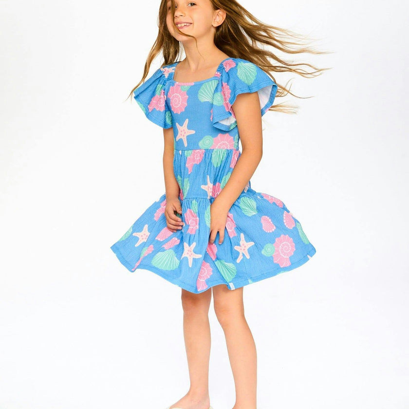 Crinkle Jersey Dress