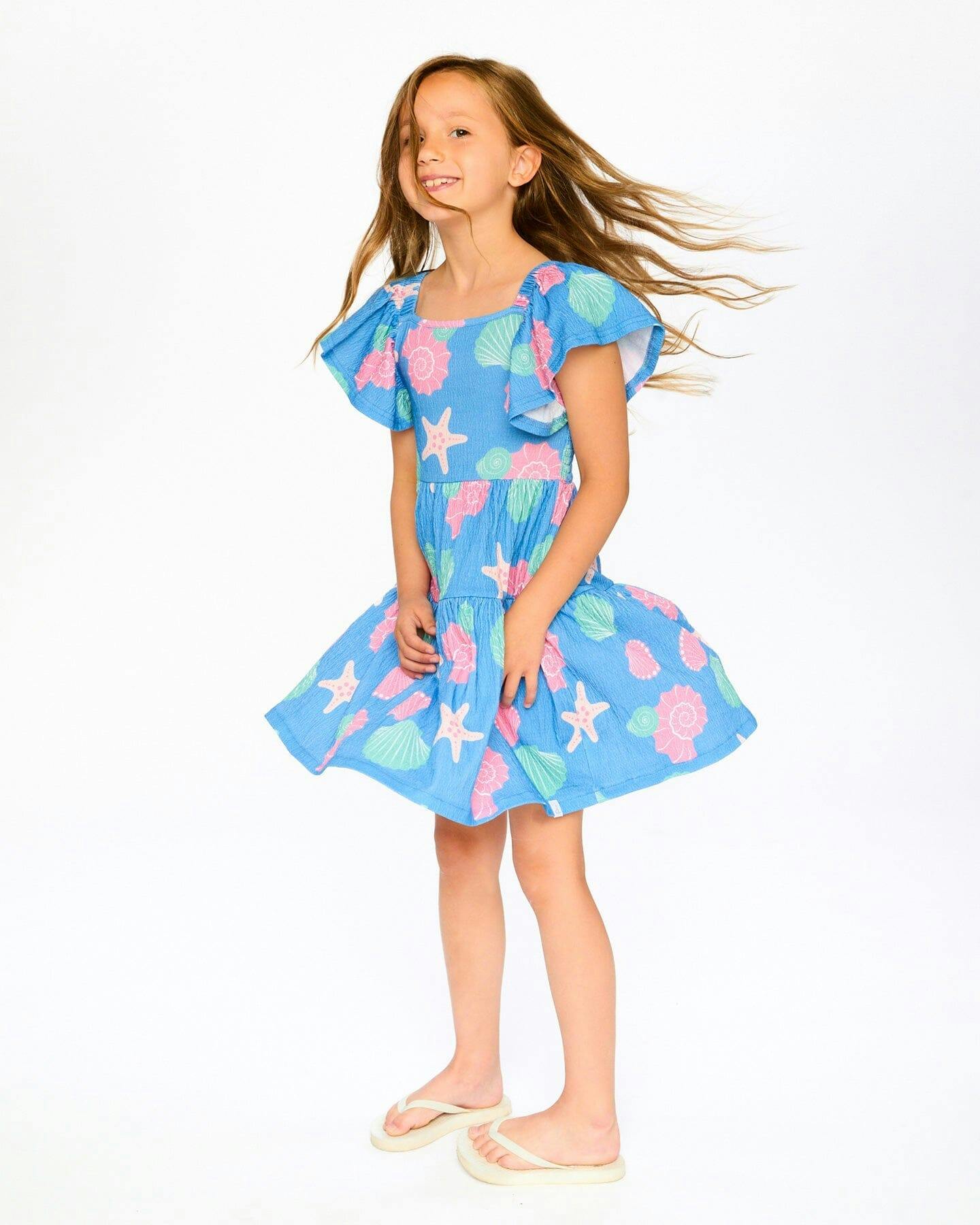 Crinkle Jersey Dress