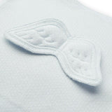 Angel Wing™ Pointelle Sleepsuit - Blue