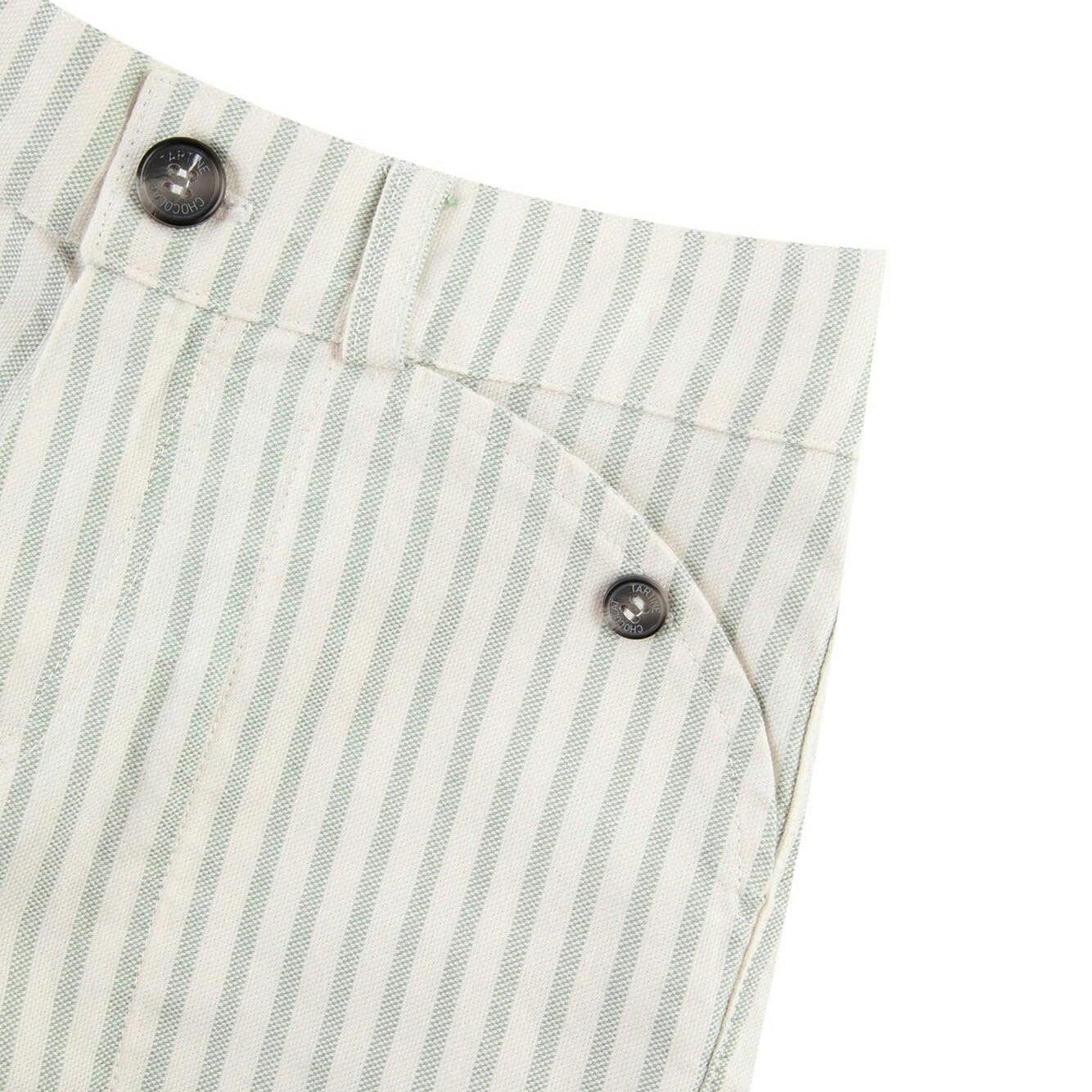 Vertical Striped Shorts