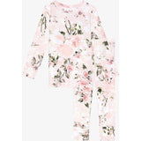 Vintage Pink Rose Classic Pajama Set