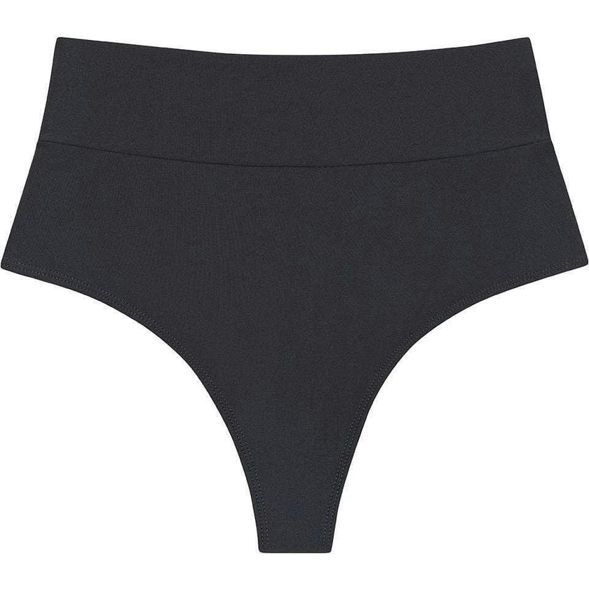 Added Coverage High Rise Bikini Bottom