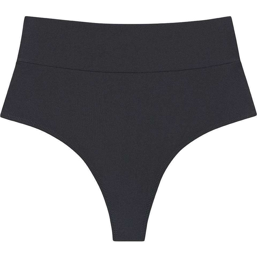 Added Coverage High Rise Bikini Bottom